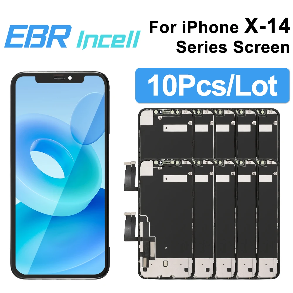 LCD дисплей За iPhone X XS Max XR 11 12 Pro Max Подмяна на възли За iPhone 12 Mini 13 Поддръжка Ремонт на LCD екрана True Tone