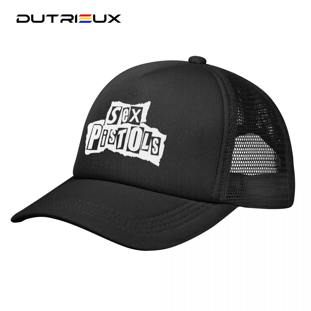 Бейзболна шапка в стил пънк-рок Sex Pistols за Мъже и Жени, бейзболна шапка за шофьор на камион, Регулируеми Риболовни окото шапка Унисекс