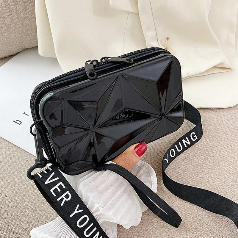 Женски мини-чанти-кутии, Индивидуална чанта с неравна повърхност, Женствена чанта за съхранение на козметика, Водоустойчива чанта за пране, дамски чанти за рамо