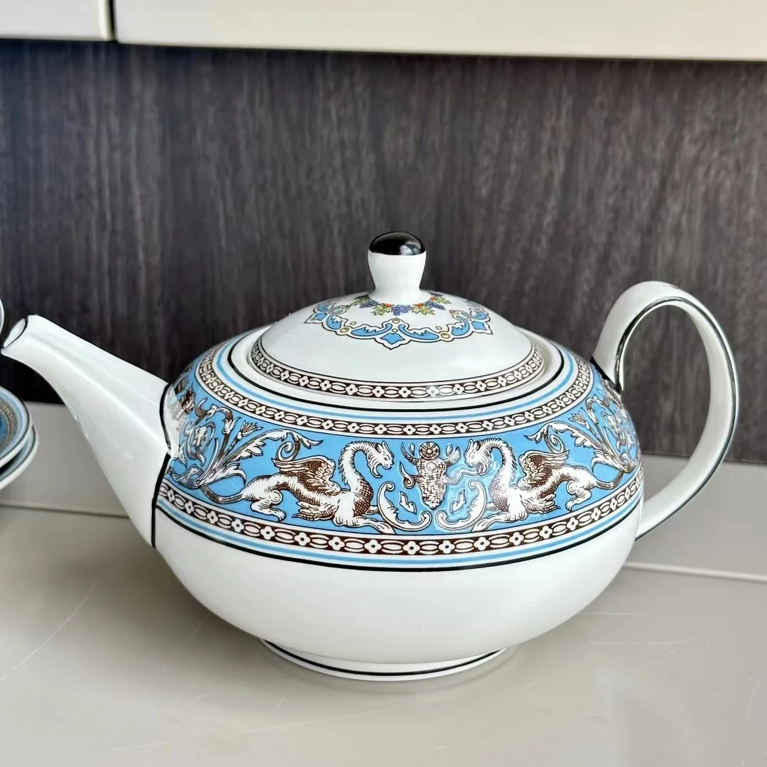 костен чайник Цзиндэчжэнь chnia, чаша за чай с блюдцем, набор от високо качество с подарък кутия
